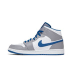 Jordan 1 Mid True Blue – hlavní pohled | Purekickz