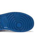 Jordan 1 Mid True Blue – pohled shora | Purekickz