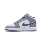 Jordan 1 Mid True Blue Cement (GS) – hlavní pohled | Purekickz