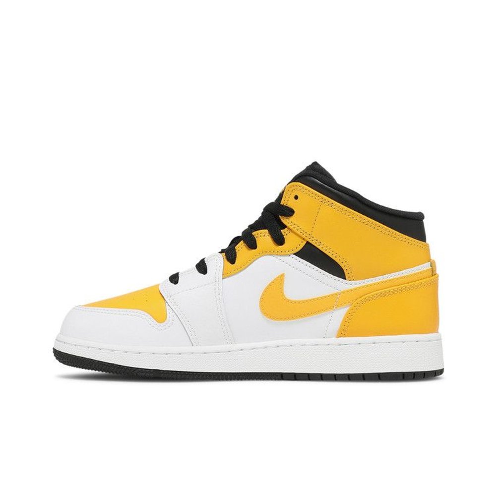 Jordan 1 Mid University Gold (GS) – hlavní pohled | Purekickz