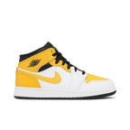Jordan 1 Mid University Gold (GS) – boční pohled | Purekickz