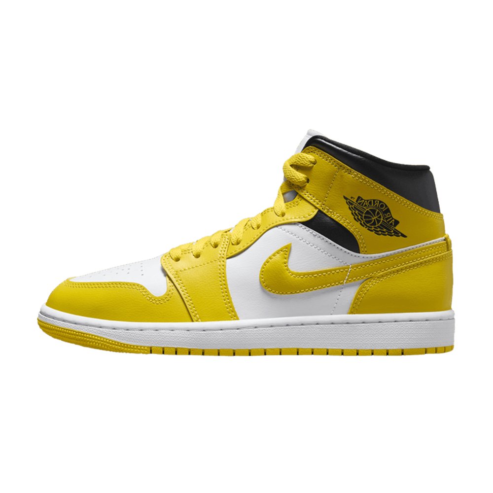 Jordan 1 Mid Vivid Sulfur (Women's)