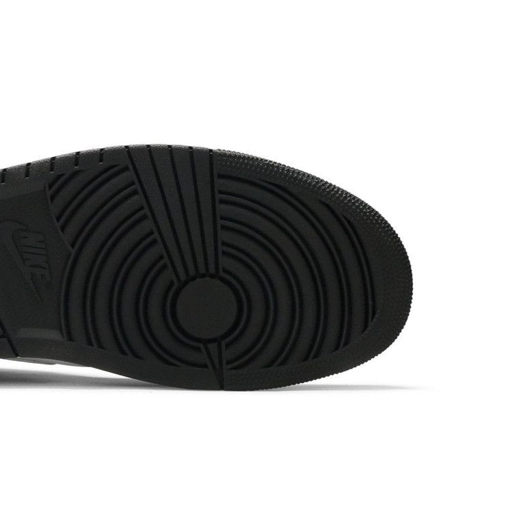 Jordan 1 Mid White Black Racer Blue – pohled shora | Purekickz