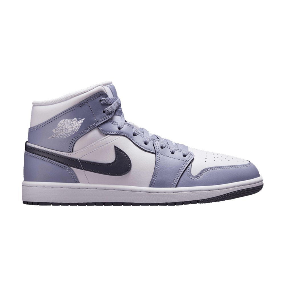 Jordan 1 Mid White Indigo Haze – hlavní pohled | Purekickz