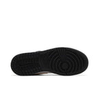 Jordan 1 Mid White Pollen Black (GS) – zadní pohled | Purekickz