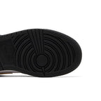 Jordan 1 Mid White Pollen Black (GS) – pohled shora | Purekickz