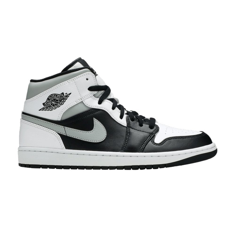 Jordan 1 Mid White Shadow – boční pohled | Purekickz