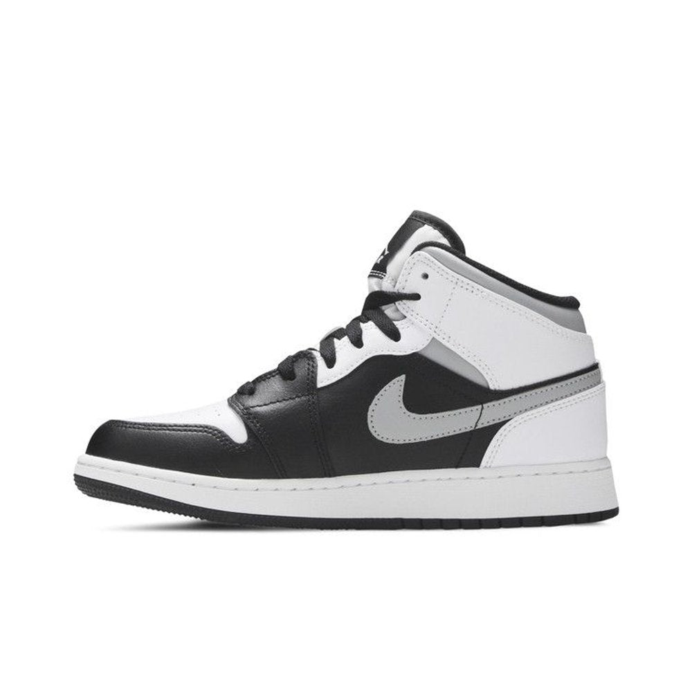 Jordan 1 Mid White Shadow (GS) – hlavní pohled | Purekickz