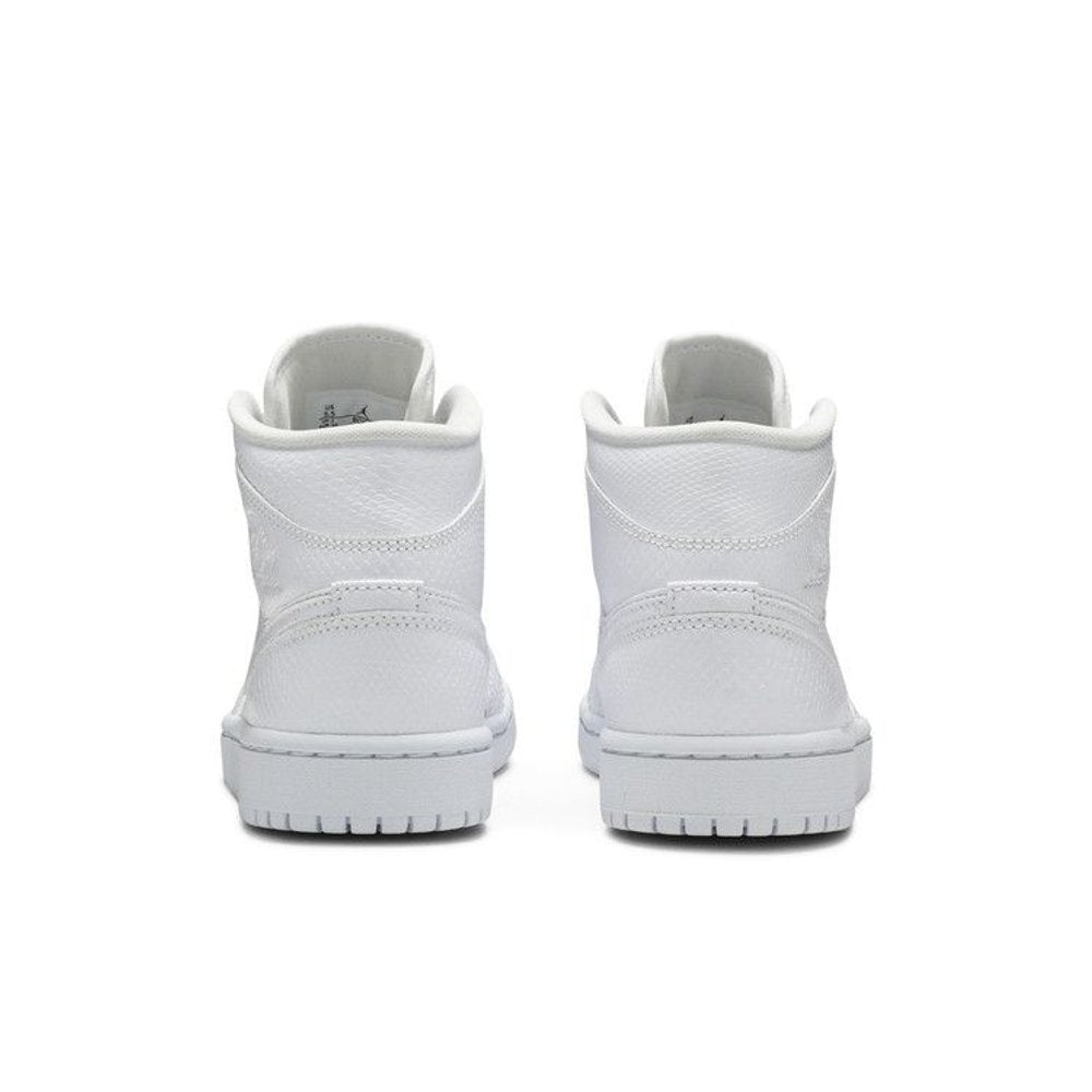 Jordan 1 Mid White Snakeskin (W) – podrážka | Purekickz