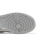 Jordan 1 Mid Wolf Grey Midnight Navy (GS) – pohled shora | Purekickz