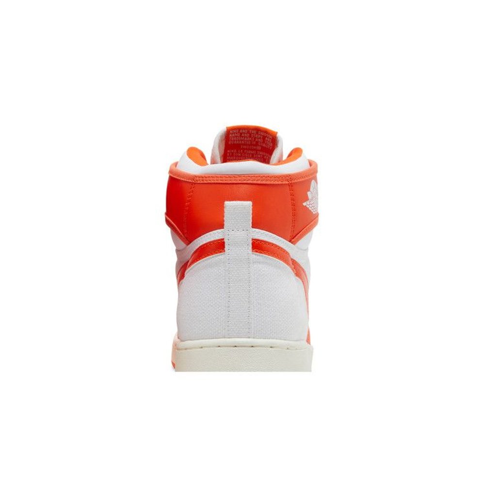 Jordan 1 Retro AJKO Rush Orange – detail materiálu | Purekickz