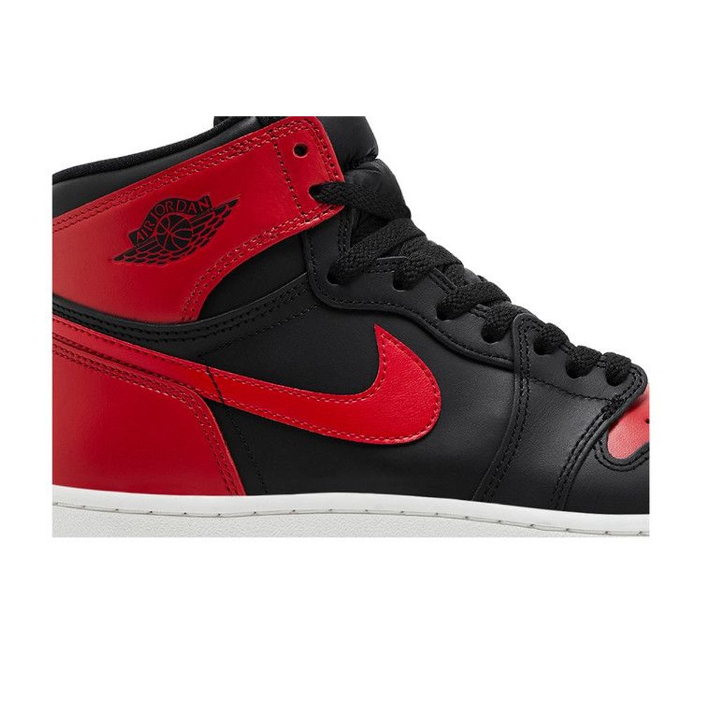 Jordan 1 Retro High '85 OG Bred (2025) – detail | Purekickz