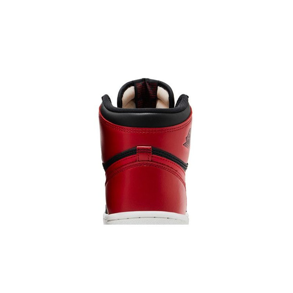 Jordan 1 Retro High '85 OG Bred (2025) – detail materiálu | Purekickz