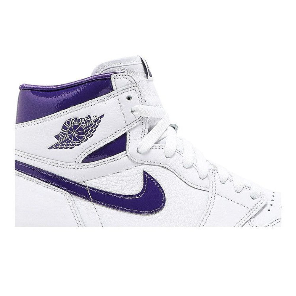 Jordan 1 Retro High Court Purple – detail | Purekickz