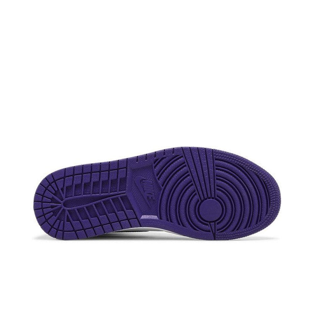 Jordan 1 Retro High Court Purple – zadní pohled | Purekickz