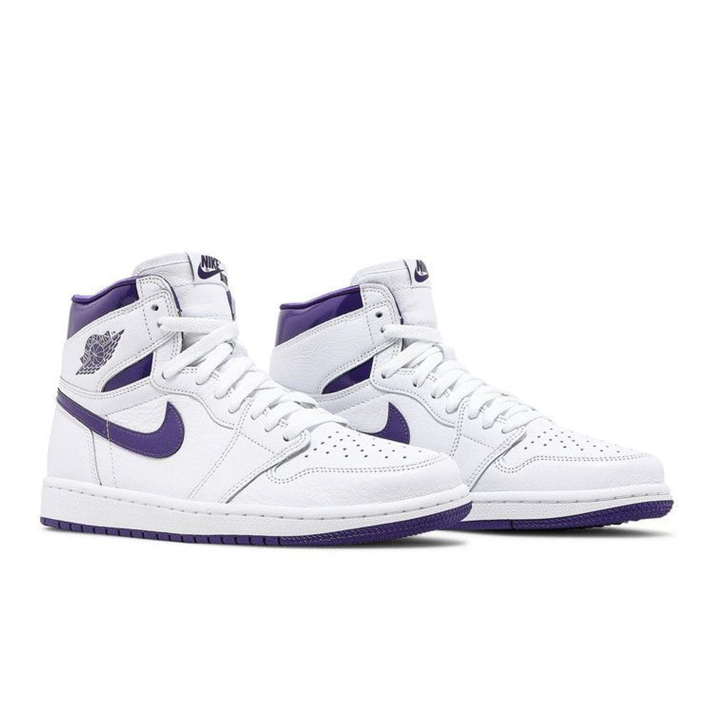Jordan 1 Retro High Court Purple – lifestyle foto | Purekickz