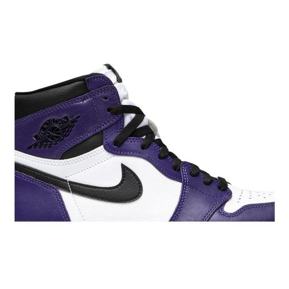 Jordan 1 Retro High Court Purple White – detail | Purekickz
