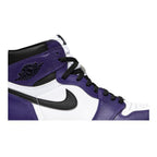 Jordan 1 Retro High Court Purple White – detail | Purekickz