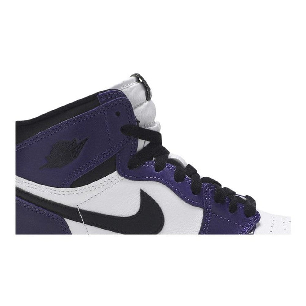 Jordan 1 Retro High Court Purple White (GS) – detail | Purekickz