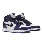 Jordan 1 Retro High Court Purple White (GS) – lifestyle foto | Purekickz