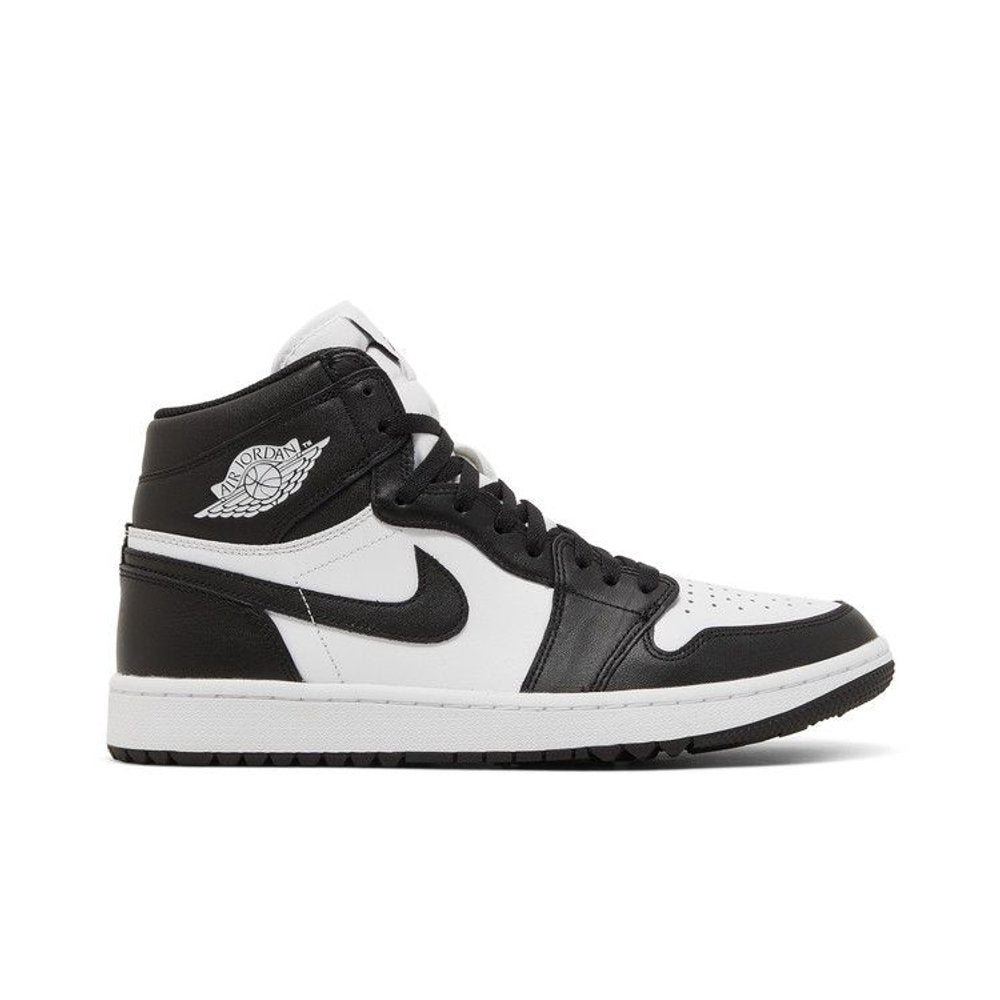 Jordan 1 Retro High Golf Black White – boční pohled | Purekickz