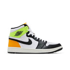 Jordan 1 Retro High Golf White University Gold Volt Black