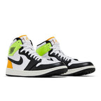 Jordan 1 Retro High Golf White University Gold Volt Black