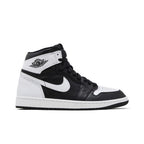Jordan 1 Retro High OG Black White – boční pohled | Purekickz