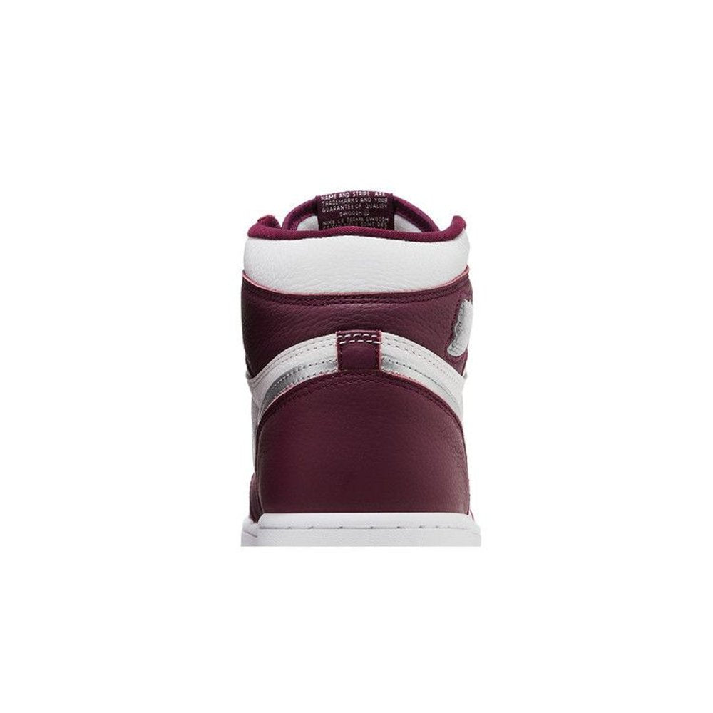 Jordan 1 Retro High OG Bordeaux – detail materiálu | Purekickz