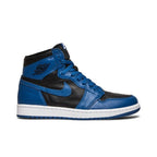 Jordan 1 Retro High OG Dark Marina Blue – boční pohled | Purekickz