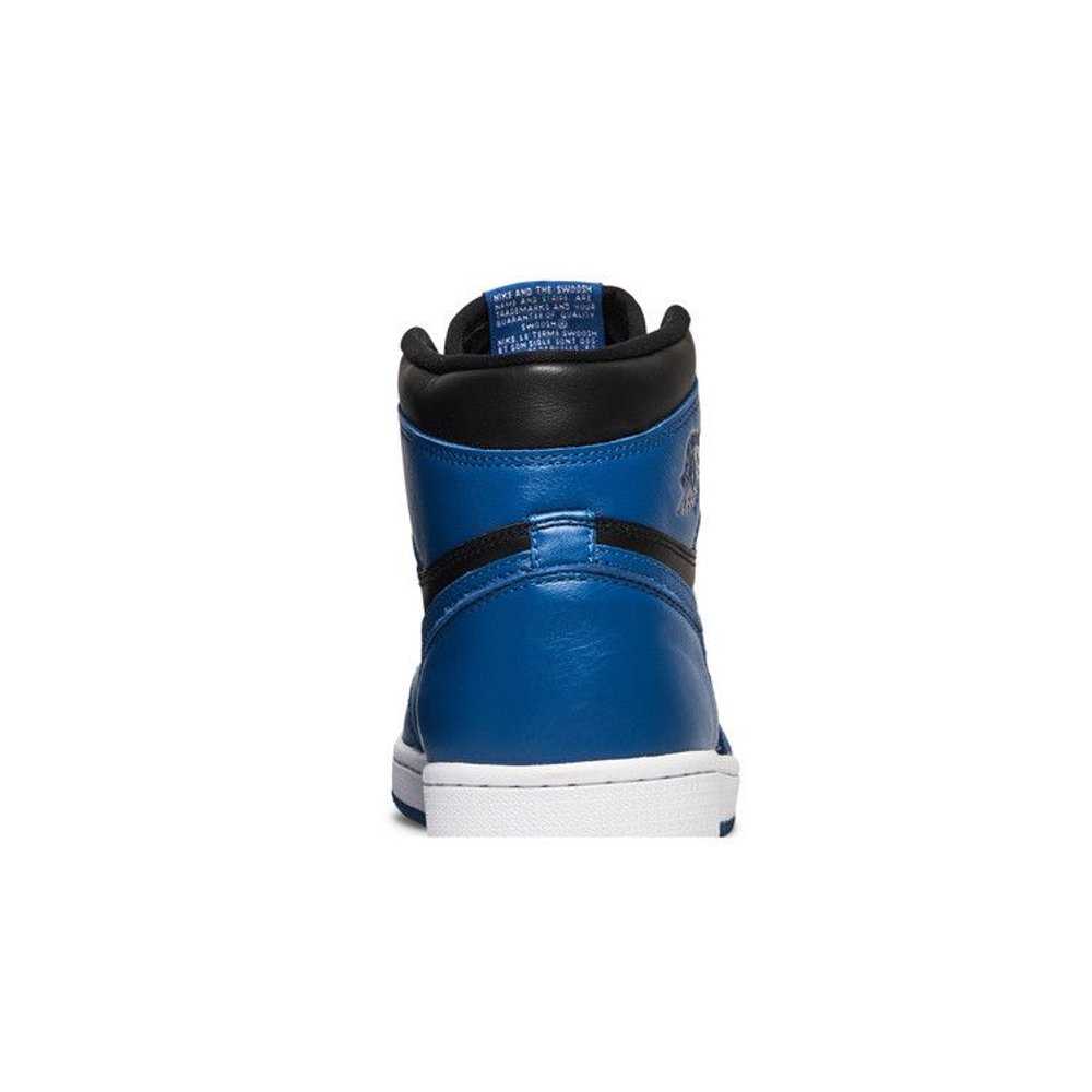 Jordan 1 Retro High OG Dark Marina Blue – detail materiálu | Purekickz