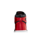Jordan 1 Retro High OG Satin Bred (W) – detail materiálu | Purekickz