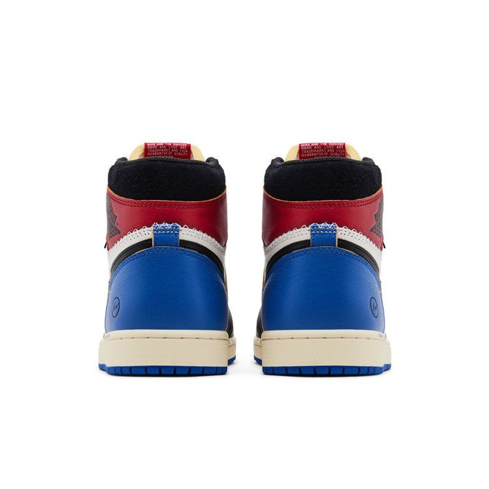 Jordan 1 Retro High OG SP Fragment x Union LA Varsity Red Sport Royal – podrážka | Purekickz