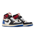 Jordan 1 Retro High OG SP Fragment x Union LA Varsity Red Sport Royal – lifestyle foto | Purekickz