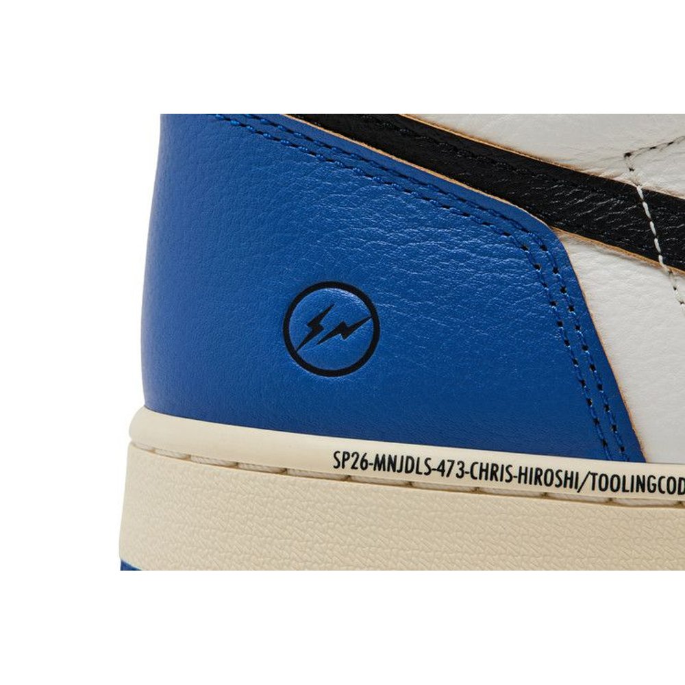 Jordan 1 Retro High OG SP Fragment x Union LA Varsity Red Sport Royal – pohled 9 | Purekickz