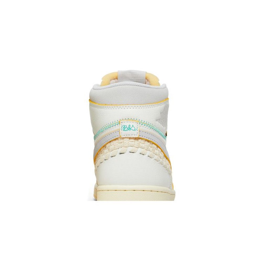 Jordan 1 Retro High OG SP Union LA Bephies Beauty Supply Summer of ‘96 – detail materiálu | Purekickz