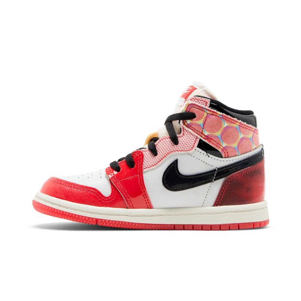 Jordan 1 Retro High OG Spider-Man Across the Spider-Verse (TD) – hlavní pohled | Purekickz