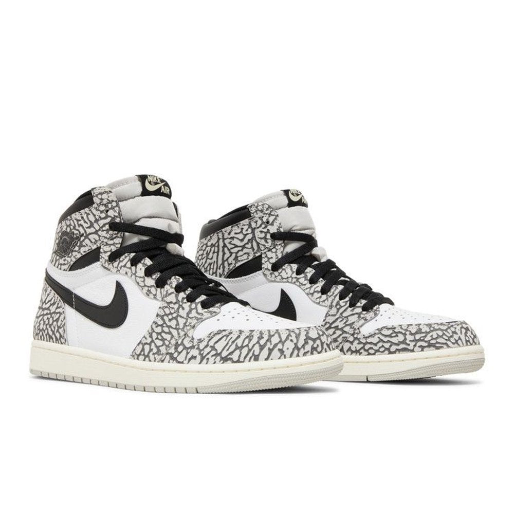Jordan 1 Retro High OG White Cement – lifestyle foto | Purekickz