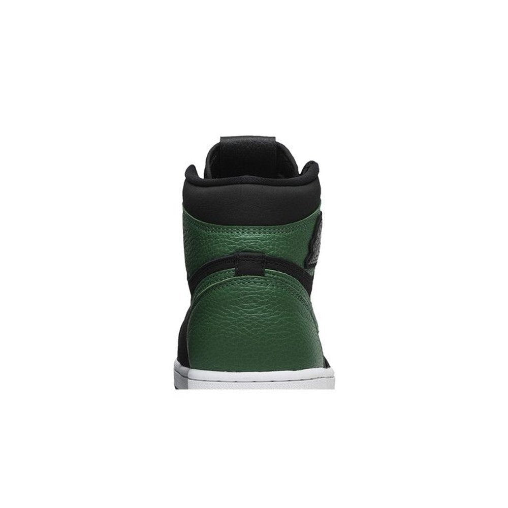 Jordan 1 Retro High Pine Green Black – detail materiálu | Purekickz