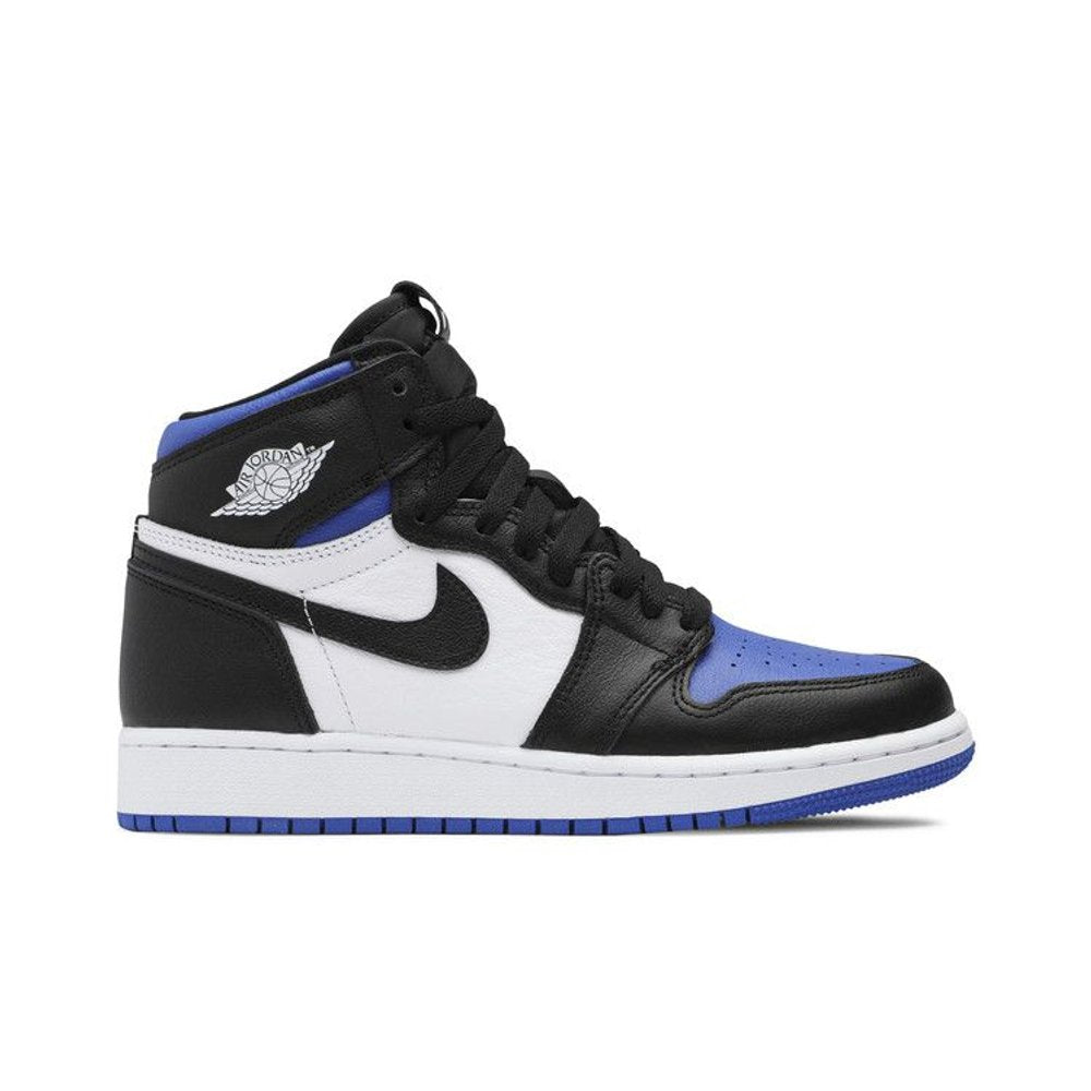 Jordan 1 Retro High Royal Toe (GS) – boční pohled | Purekickz