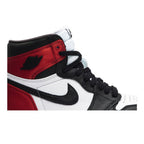 Jordan 1 Retro High Satin Black Toe – detail | Purekickz