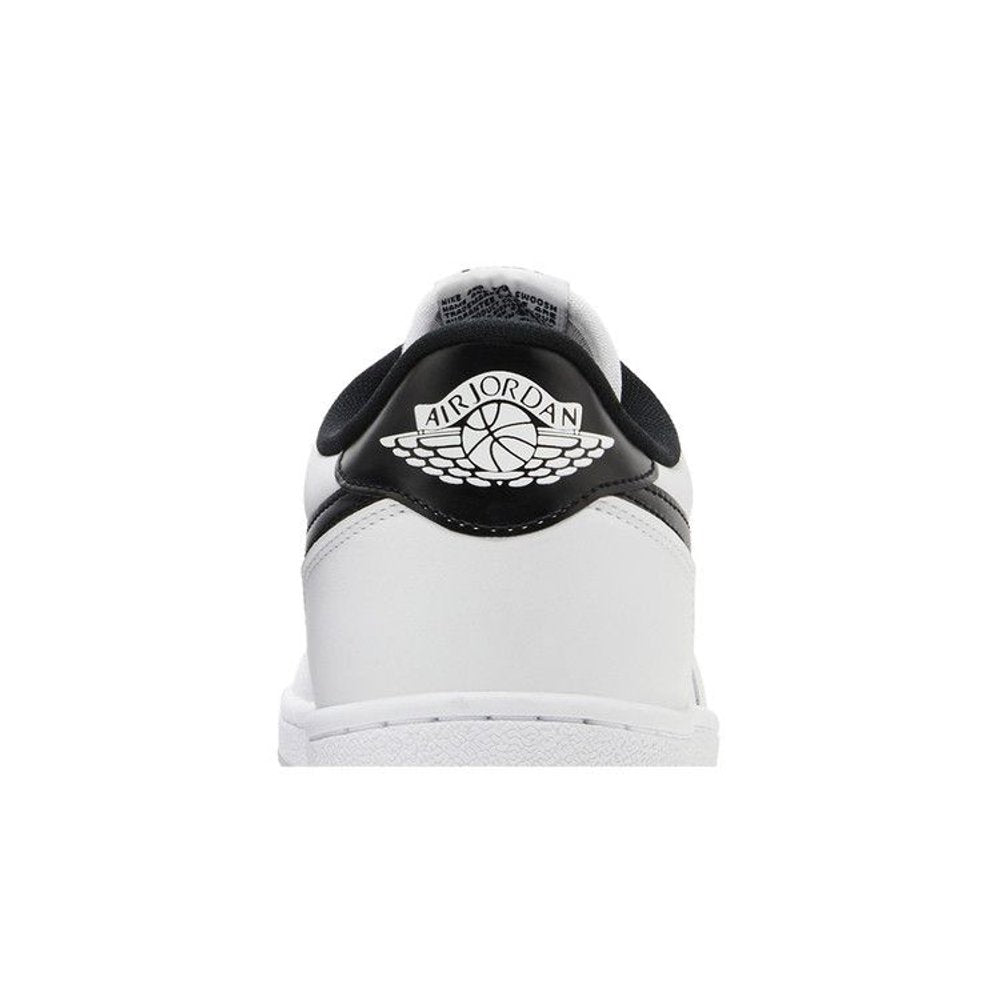 Jordan 1 Retro Low '85 Metallic Black – detail materiálu | Purekickz