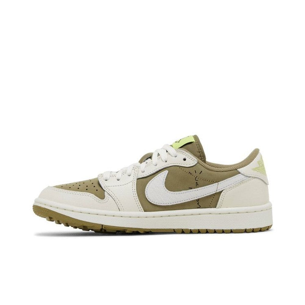 Jordan 1 Retro Low Golf Travis Scott Neutral Olive