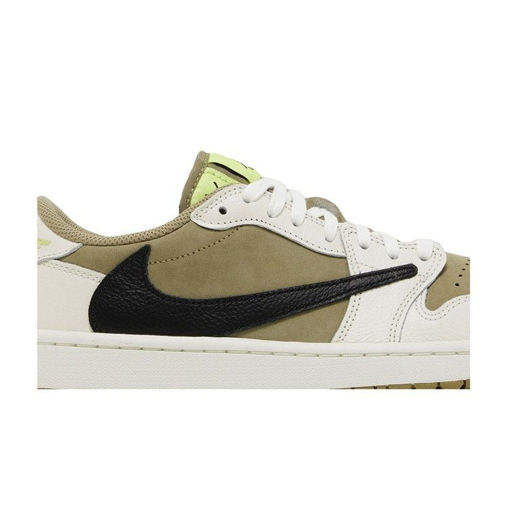 Jordan 1 Retro Low Golf Travis Scott Neutral Olive – detail | Purekickz