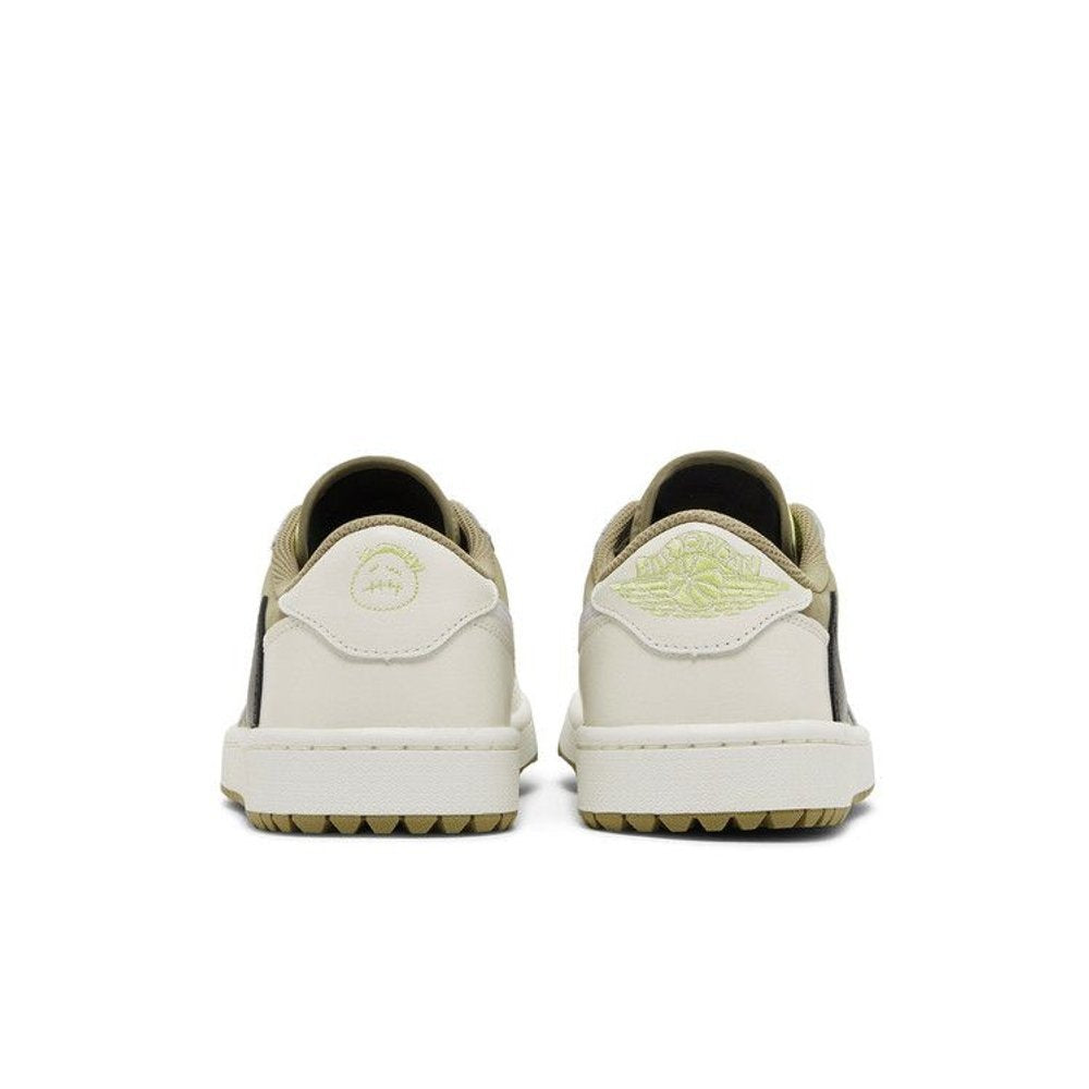 Jordan 1 Retro Low Golf Travis Scott Neutral Olive – podrážka | Purekickz