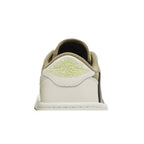 Jordan 1 Retro Low Golf Travis Scott Neutral Olive – detail materiálu | Purekickz