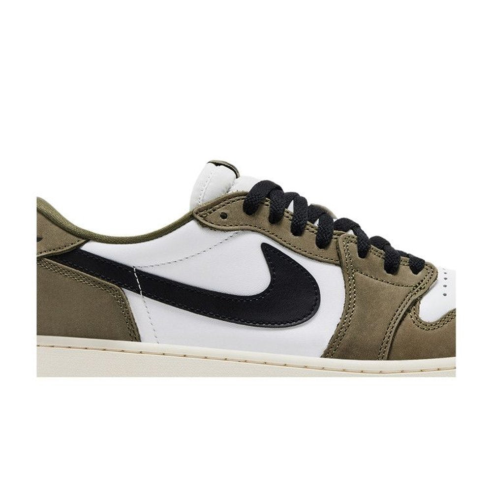 Jordan 1 Retro Low Medium Olive – detail | Purekickz