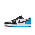 Jordan 1 Retro Low OG Black Dark Powder Blue' – hlavní pohled | Purekickz