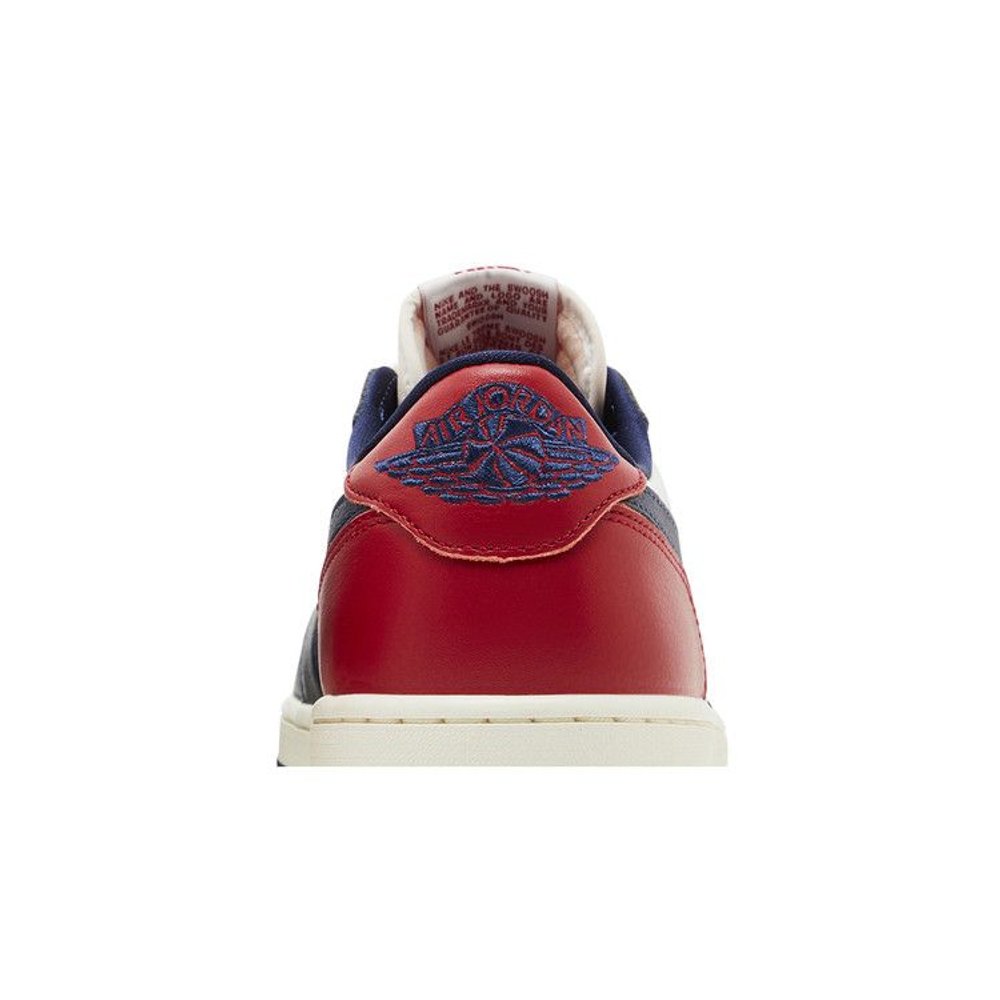 Jordan 1 Retro Low OG Howard University – detail materiálu | Purekickz