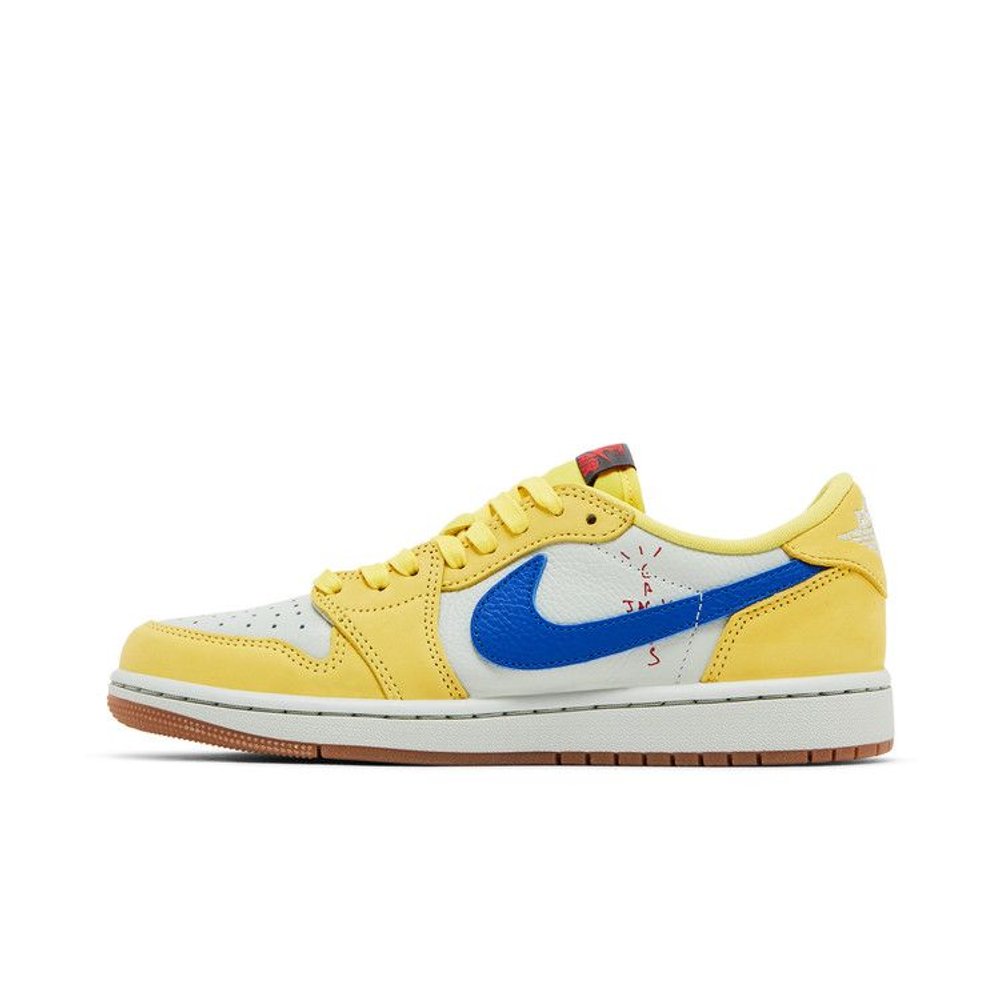Jordan 1 Retro Low OG SP Travis Scott Canary (W) – hlavní pohled | Purekickz